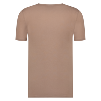 Heren T-shirt V-Neck Naturel Green Comfort