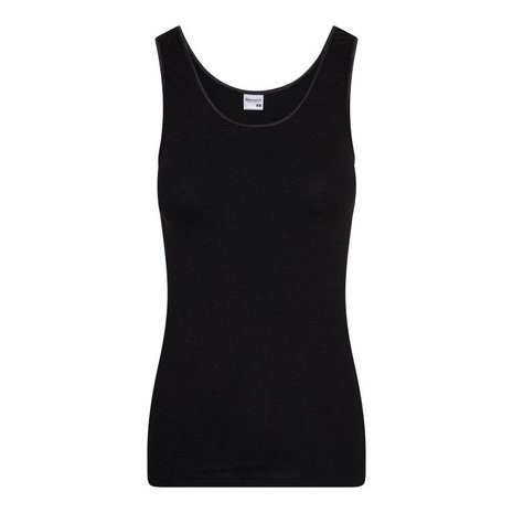 Surrey geweld elegant Dames hemd met breed bandje Comfort Feeling Zwart - Beeren Ondergoed