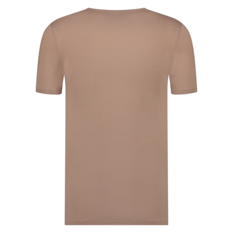 Heren T-shirt diepe V-Neck Naturel Green Comfort