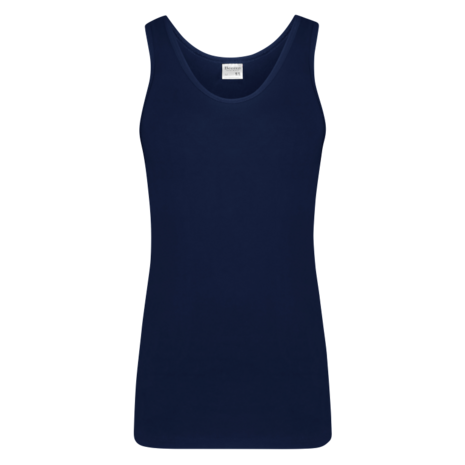 Green Comfort heren Singlet Donkerblauw