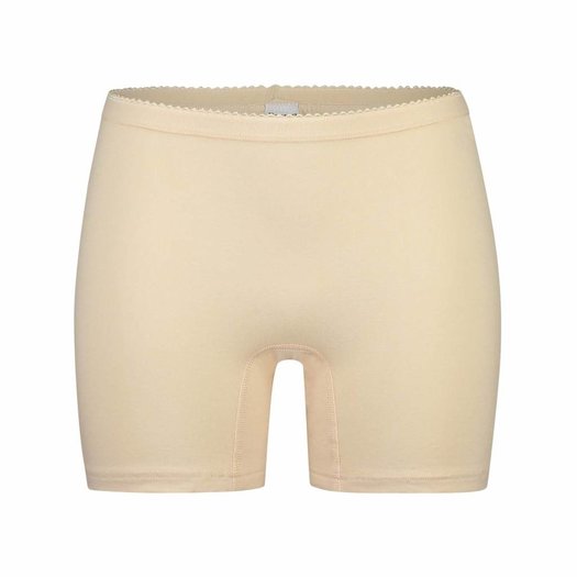 Dames boxershort softly met lange pijp Huid - Beeren Ondergoed