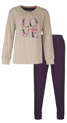 Tenderness tricot dames pyjama Love