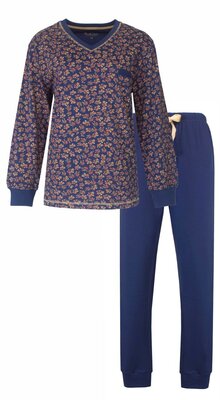 Tenderness tricot dames pyjama blauw